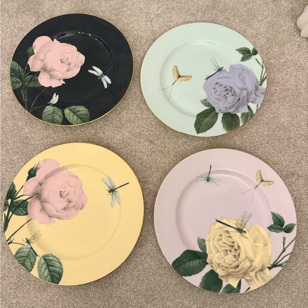 Ted baker Rosie Lee set of 4 salad plates